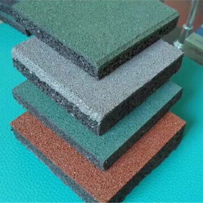 Rubber Flooring (Black Red Green Grey Blue Color)